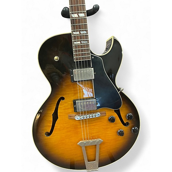 Used Gibson ES175 Tobacco Sunburst Hollow Body Electric Guitar