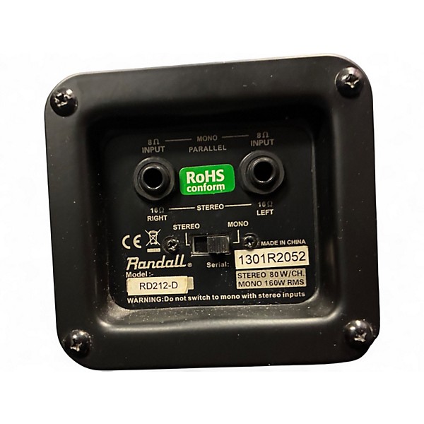 Used Randall RD212D Guitar Cabinet