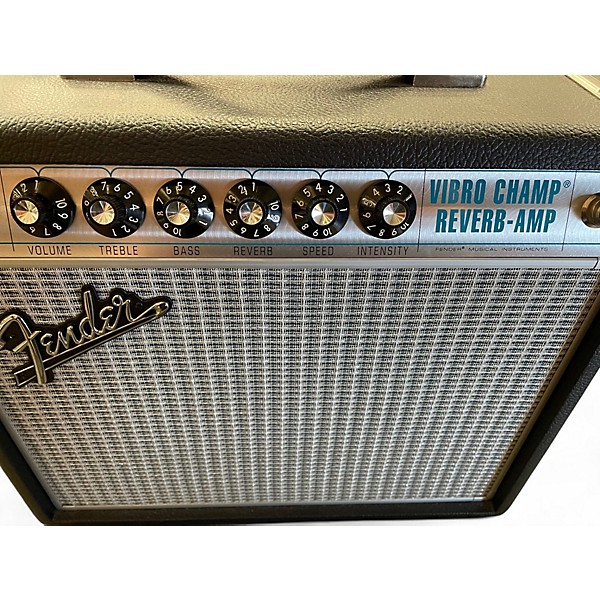 Used Fender '68 Custom Vibro Champ Reverb Tube Guitar Combo Amp