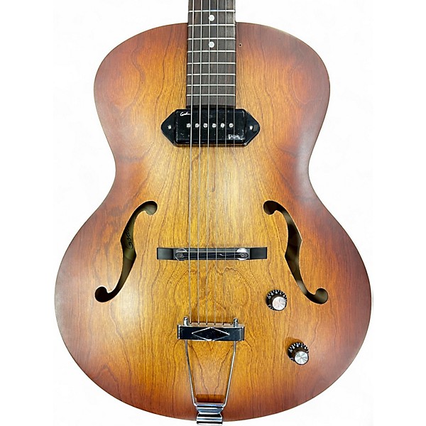 Used Godin 5th Avenue Kingpin P90 2 Color Sunburst Hollow Body Electric Guitar