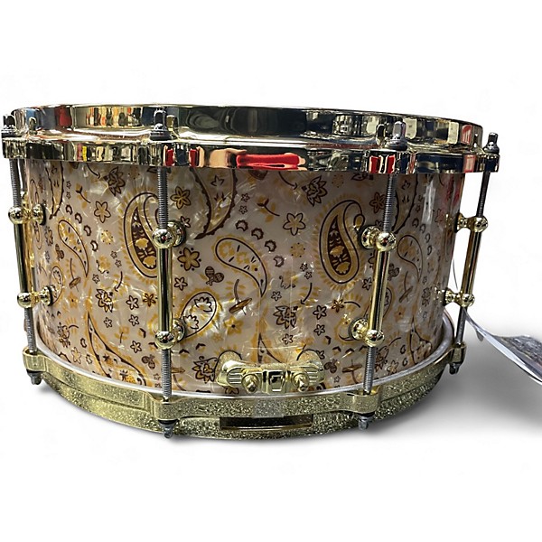 Used 2025 Ludwig 14in Anderson.Paak Pee Wee Snare Gold Drum
