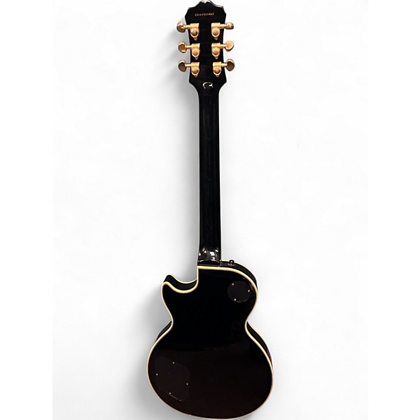 Used Epiphone Les Paul Black Beauty 3 Black and Gold Solid Body Electric Guitar