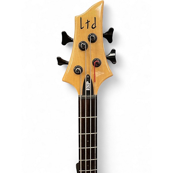 Used ESP LTD B204 Natural Electric Bass Guitar