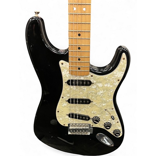 Used Fender STANDARS STRATOCATER BLACK Solid Body Electric Guitar