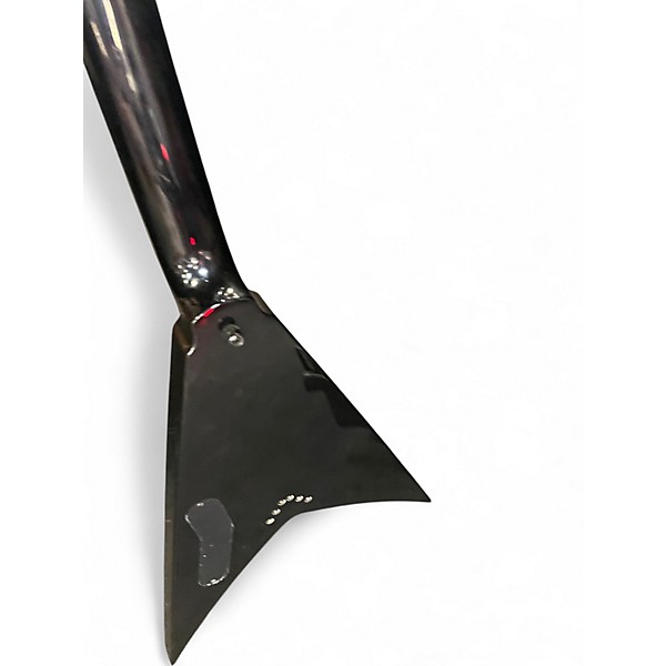 Used 2022 Kramer DAVE MUSTAINE VANGUARD V Black Solid Body Electric Guitar