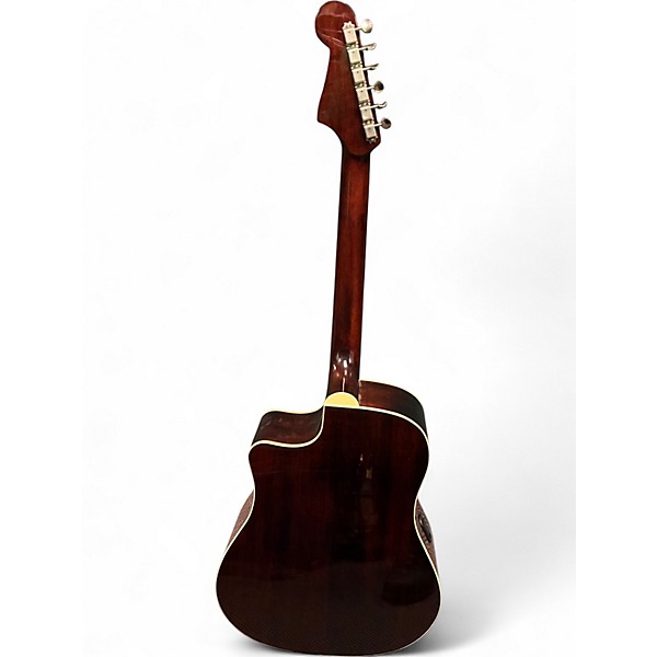 Used Fender Sonoran SCE Natural Acoustic Electric Guitar