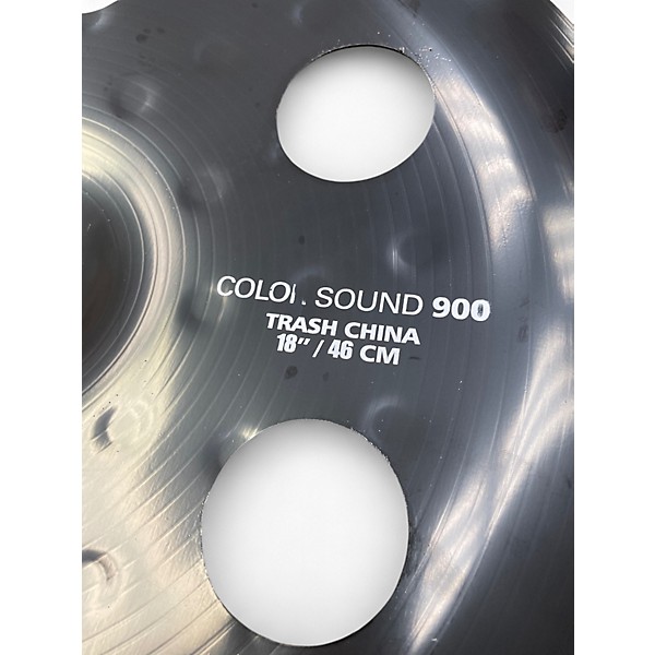 Used Beatello 18in COLOR SOUND  Cymbal