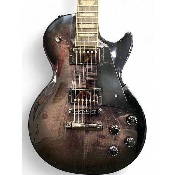 Used 2025 Gibson Les Paul Studio Translucent Ebony Burst Solid Body Electric Guitar