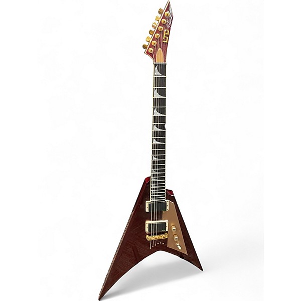 Used ESP LTD KHV RED SPARKLE Solid Body Electric Guitar