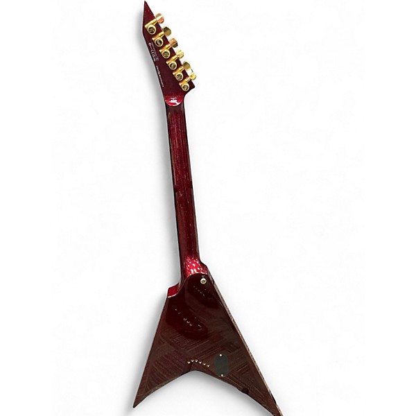 Used ESP LTD KHV RED SPARKLE Solid Body Electric Guitar