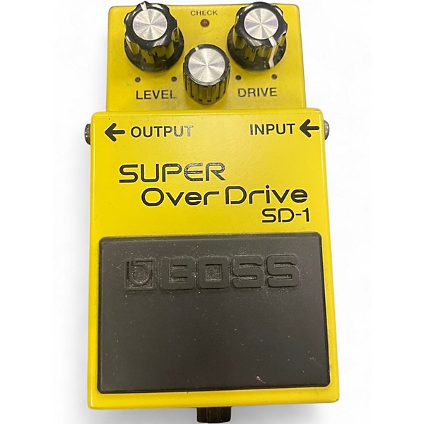 Used BOSS SD1 Super Overdrive Effect Pedal