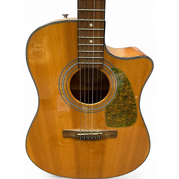 Used Fender CD140SCE Natural Acoustic Electric Guitar