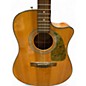 Used Fender CD140SCE Natural Acoustic Electric Guitar