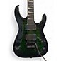 Used Jackson Dinky JS32Q DKA Arch Top TRANS GREEN BURST Solid Body Electric Guitar