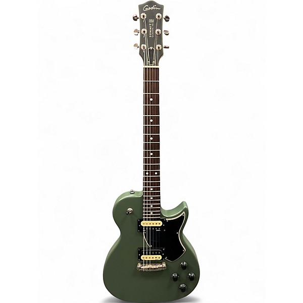 Used Godin SUMMIT CLASSIC SG Matte Green Solid Body Electric Guitar