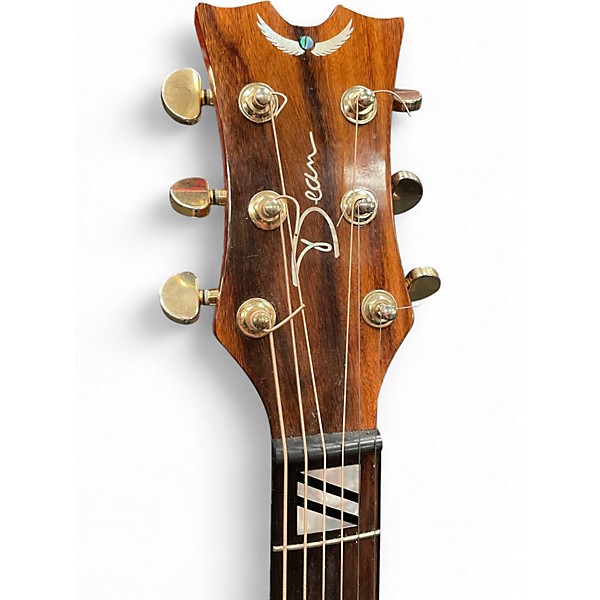 Used Dean PE COCO Cocobolo Acoustic Electric Guitar