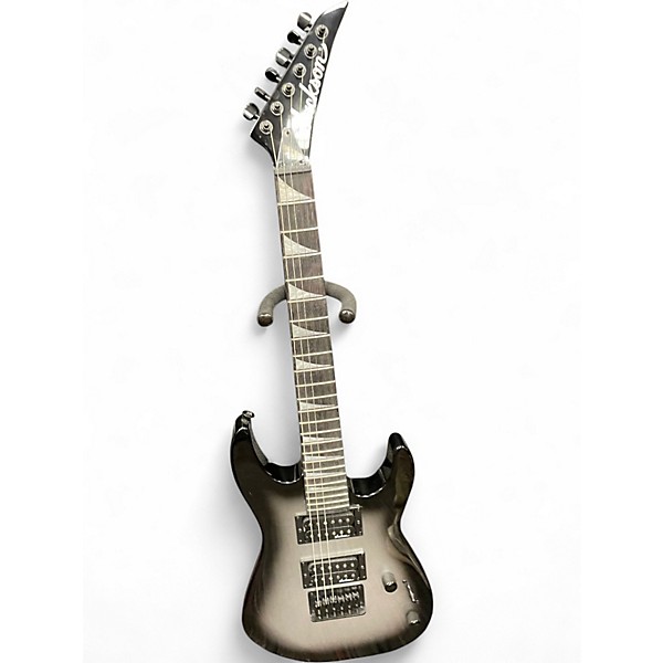 Used Jackson JS34Q Dinky Silverburst Solid Body Electric Guitar