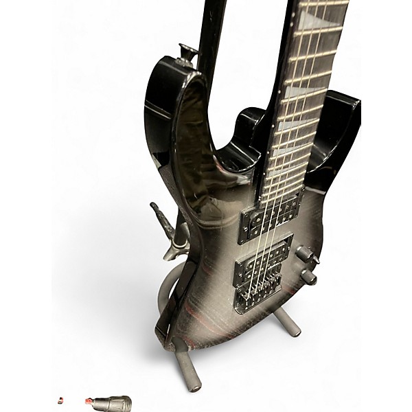 Used Jackson JS34Q Dinky Silverburst Solid Body Electric Guitar