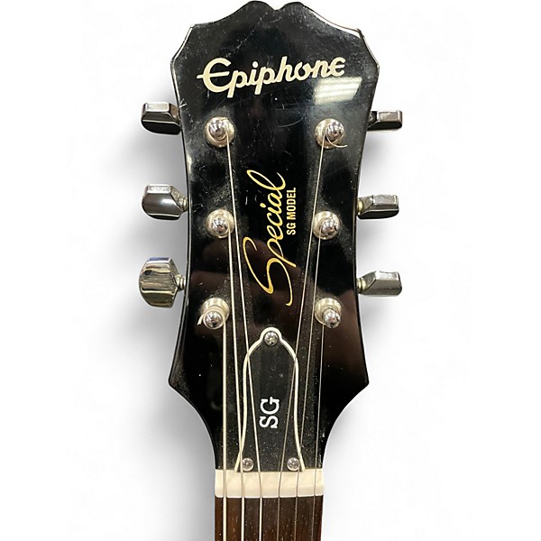Used Epiphone SG Special Black Solid Body Electric Guitar