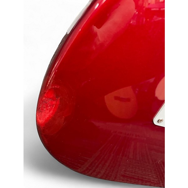 Used Squier Affinity Stratocaster Red Solid Body Electric Guitar