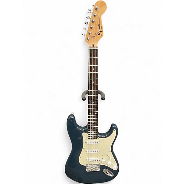 Used Squier Bullet Stratocaster Blue Solid Body Electric Guitar