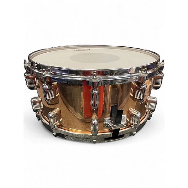 Used Kaman 14in BRASS SNARE DRUM BRASS Drum