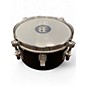 Used MEINL 8in Drummer Snare Timbale Black Drum thumbnail
