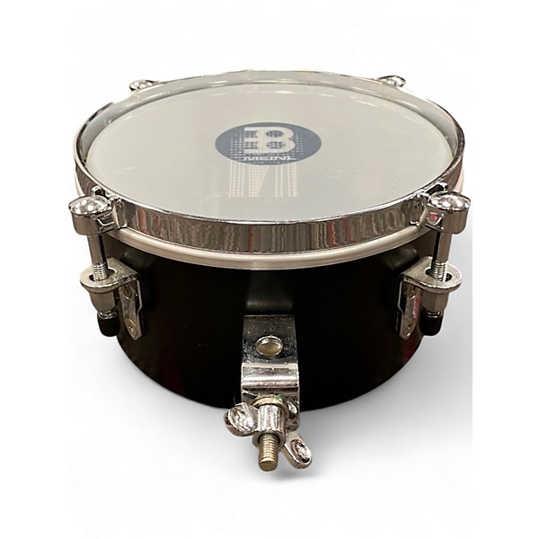 Used MEINL 8in Drummer Snare Timbale Black Drum