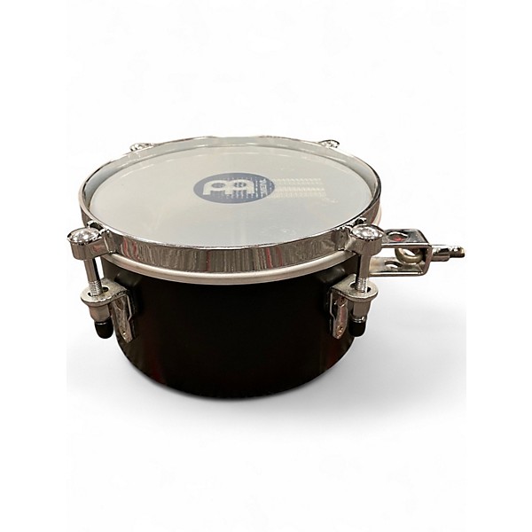 Used MEINL 8in Drummer Snare Timbale Black Drum