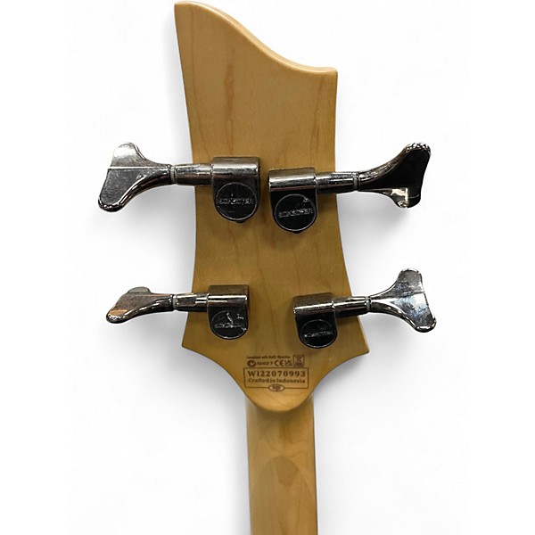 Used Schecter Guitar Research Omen Extreme 4 String 2 Color Sunburst Electric Bass Guitar