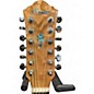 Used Ibanez EW2012ASENT Figured 12 String Acoustic Electric Guitar