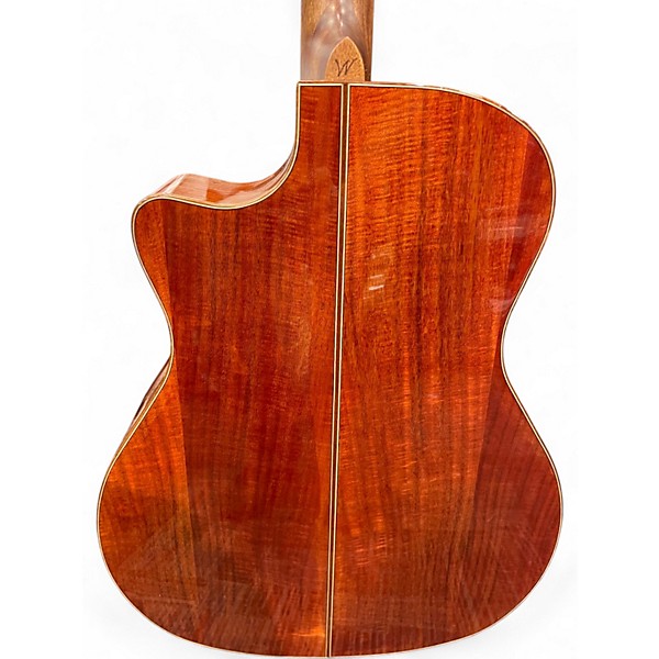 Used Washburn WCG655CE-0 Natural Acoustic Electric Guitar