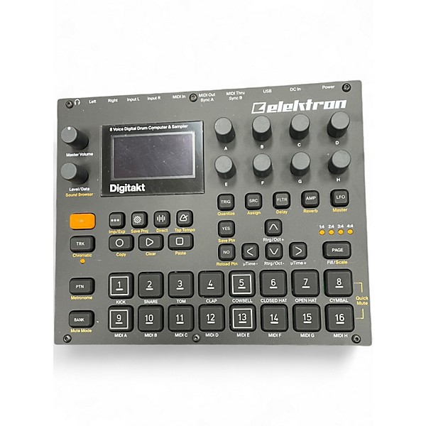 Used Elektron DIGITAKT Drum Machine