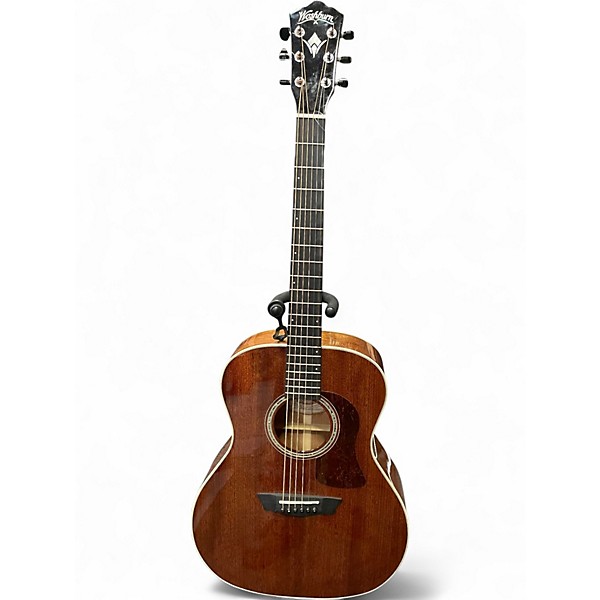 Used Washburn hg120o Brown Acoustic Electric Guitar