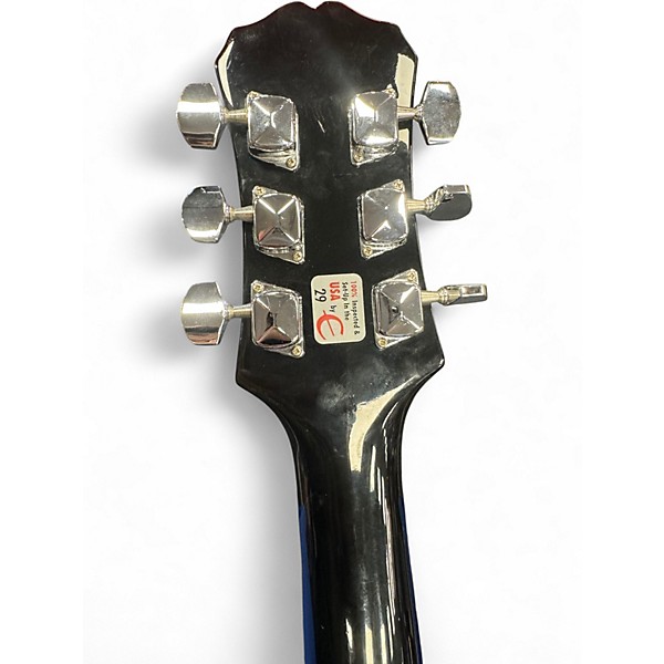 Used Epiphone Les Paul Junior 2 Tone Sunburst Solid Body Electric Guitar