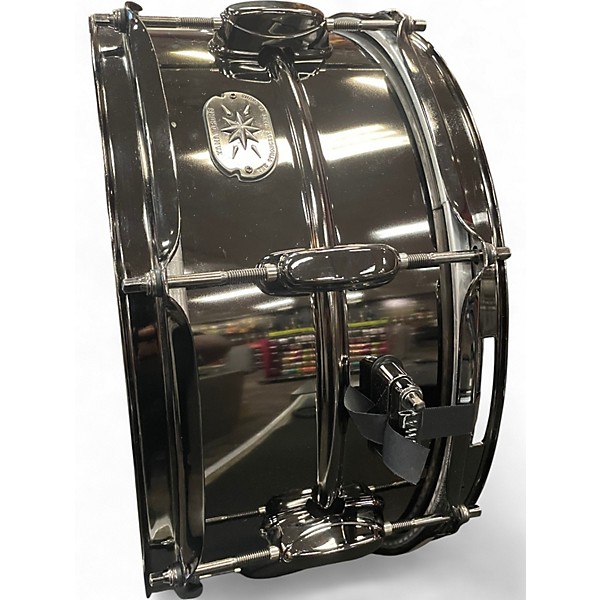 Used TAMA 14X6.5 Metalworks Snare BLACK NICKEL Drum