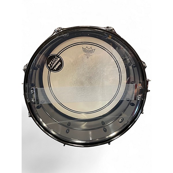 Used TAMA 14X6.5 Metalworks Snare BLACK NICKEL Drum