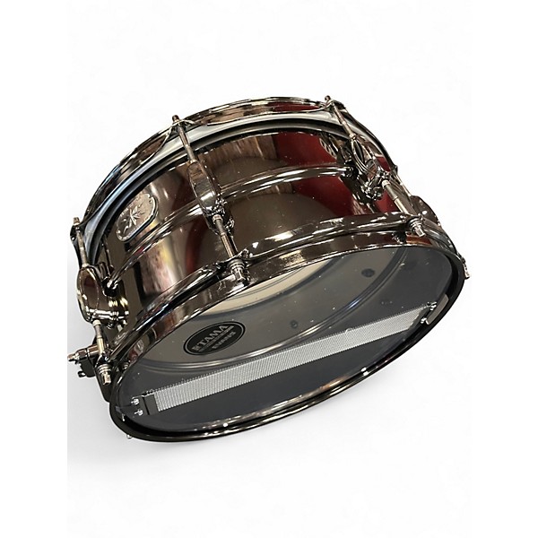 Used TAMA 14X6.5 Metalworks Snare BLACK NICKEL Drum