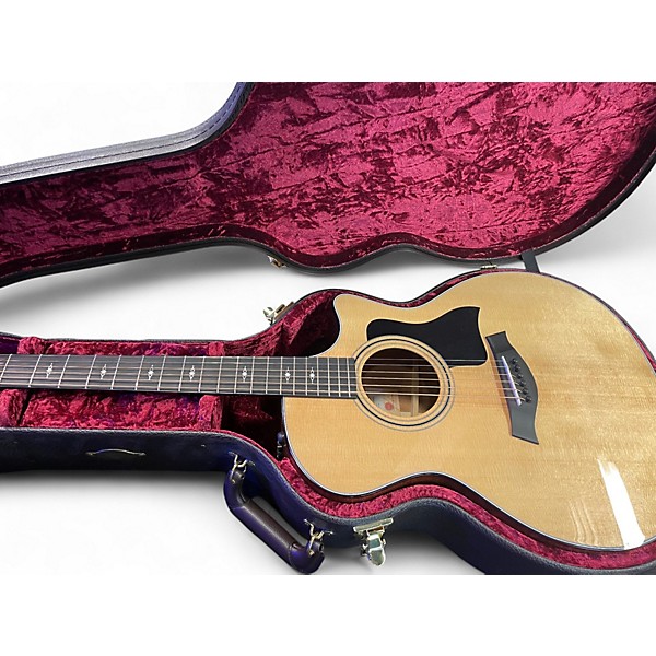 Used Taylor 314CE Natural Acoustic Electric Guitar