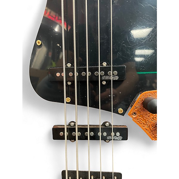 Used Glarry GJAZZ 5 STRING WITH UPGRADES Sunburst Electric Bass Guitar