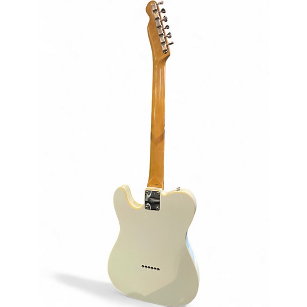 Used 2005 Fender Telecaster Custom White Solid Body Electric Guitar
