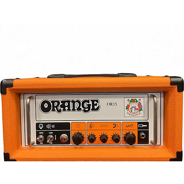 Used Orange Amplifiers OR15H 15W Tube Guitar Amp Head