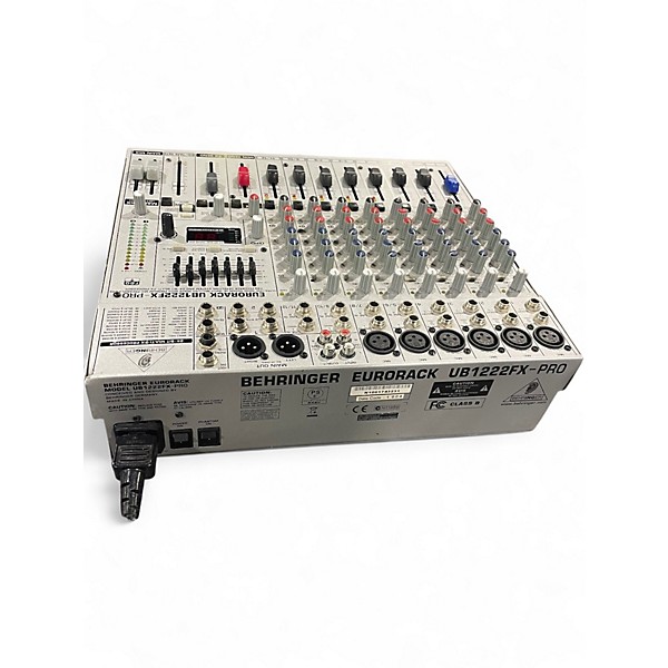 Used Behringer Eurorack UB1222FX-Pro Powered Mixer