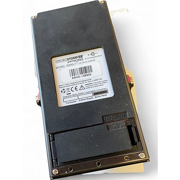 Used Peterson Strobostomp HD Tuner Pedal