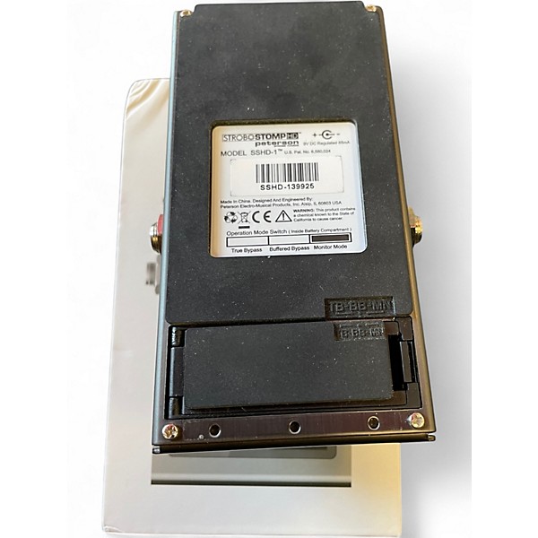 Used Peterson Strobostomp HD Tuner Pedal
