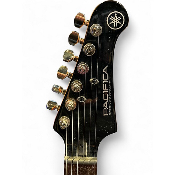 Used Yamaha PACIFICA 611 HARDTAIL Black Trans FM Solid Body Electric Guitar