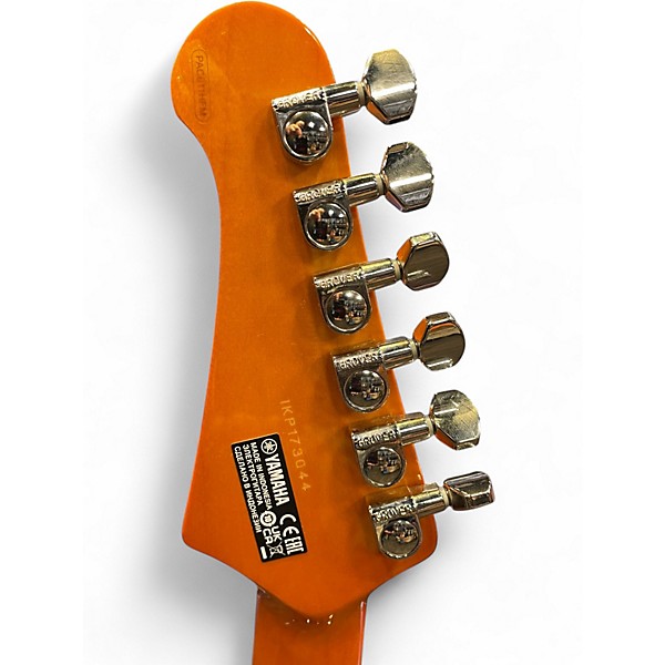 Used Yamaha PACIFICA 611 HARDTAIL Black Trans FM Solid Body Electric Guitar