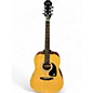 Used Epiphone DR100 Natural Acoustic Guitar thumbnail