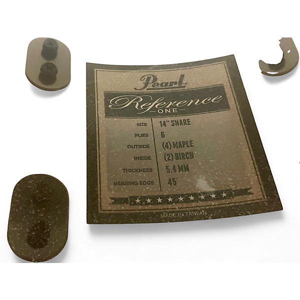 Used Pearl 6.5X14 Reference One (Gen 2) Purple Craze II Drum