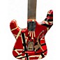 Used EVH Striped Series Frankie striped Solid Body Electric Guitar